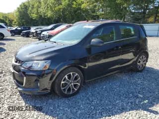 2019 Chevrolet Sonic LT with VIN 1G1JD6SB8K4145561, listed as a Copart auction lot 80276815 with 58,985 mi miles and Salvage title. Bid and sale history available at DreamBid. Image 1.