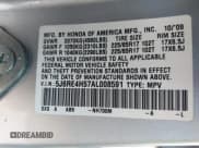 ✅ 2010 Honda CR-V EX • VIN: 5J6RE4H57AL008591 • Lot: 43828401. Wystawiony na IAAI z przebiegiem 80 037 mil. Bezpłatny archiwum sprzedaży aukcyjnych z USA i szczegółowy raport historii pojazdu na DreamBid. Zdjęcie 9.