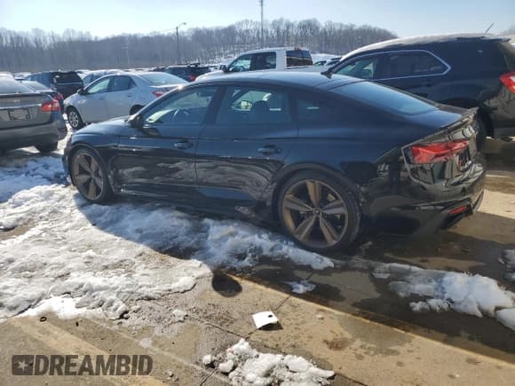 ✅ 2022 Audi RS 5 Sportback • VIN: WUAAWCF56NA901837 • Lot: 41688185. Listed on Copart with 21,147 mi. Free auction sales archive from the USA and detailed vehicle history report at DreamBid. Image 2.