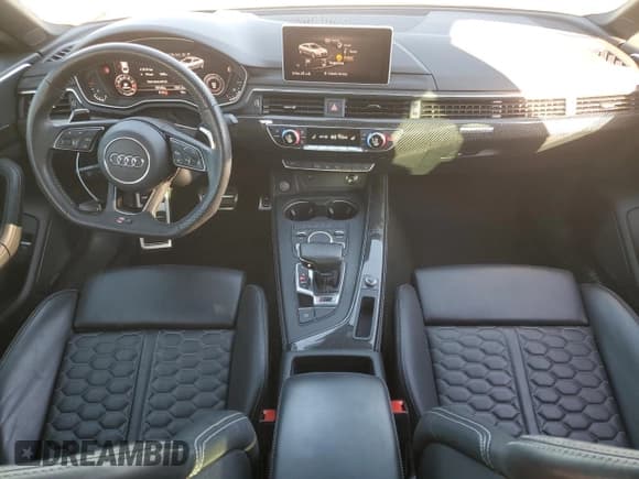 ✅ 2019 Audi RS 5 Sportback • VIN: WUABWCF5XKA907950 • Lot: 85589255. Listed on Copart with 50,140 mi. Free auction sales archive from the USA and detailed vehicle history report at DreamBid. Image 8.