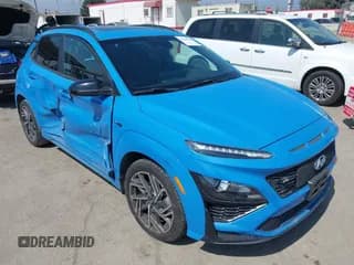 ✅ 2023 Hyundai Kona N Line • VIN: KM8K33A33PU943170 • Лот: 42393944. Опубликован ранее на IAAI с пробегом 63 192 миль. Бесплатный доступ к архиву аукционных продаж из США и подробный отчёт об истории автомобиля на DreamBid. Изображение 1.