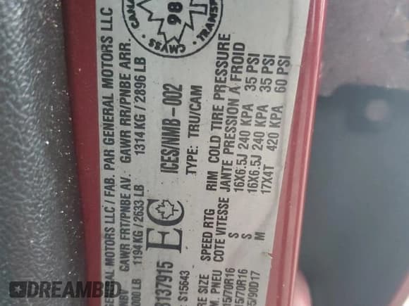 ✅ 2011 Chevrolet Colorado 1LT • VIN: 1GCDSCF99B8137915 • Лот: 67543404. Опубликован ранее на Copart с пробегом 131 310 миль. Бесплатный доступ к архиву аукционных продаж из США и подробный отчёт об истории автомобиля на DreamBid. Изображение 12.