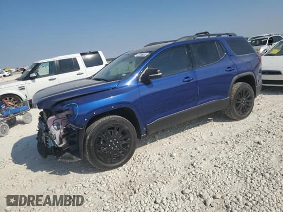 ✅ 2023 GMC Acadia SLT • VIN: 1GKKNMLS0PZ225849 • Lot: 87186605. Listed on Copart with 28,134 mi. Free auction sales archive from the USA and detailed vehicle history report at DreamBid. Image 1.