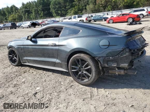 2015 Ford Mustang GT Premium с VIN 1FA6P8CF4F5299594, выставлен на аукционе Copart как лот 71454485 с пробегом 66 477 миль миль и Списание • Salvage title. История ставок и продаж доступна на DreamBid. Изображение 2.