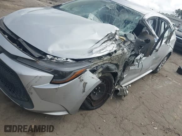 ✅ 2021 Toyota Corolla LE • VIN: 5YFEPMAE0MP182247 • Lot: 43387588. Listed on IAAI with Not provided. Free auction sales archive from the USA and detailed vehicle history report at DreamBid. Image 6.