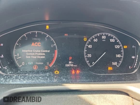 ✅ 2020 Honda Accord EX • VIN: 1HGCV1F41LA006579 • Lot: 81147415. Wystawiony na Copart z przebiegiem 104 799 mil. Bezpłatny archiwum sprzedaży aukcyjnych z USA i szczegółowy raport historii pojazdu na DreamBid. Zdjęcie 9.