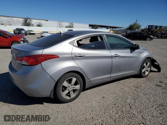 ✅ 2013 Hyundai Elantra GLS • VIN: KMHDH4AE3DU893125 • Lot: 91787535. Listed on Copart with 68,013 mi. Free auction sales archive from the USA and detailed vehicle history report at DreamBid. Image 3.