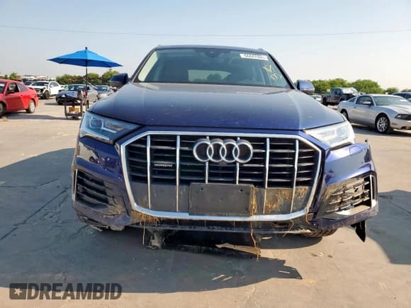 ✅ 2022 Audi Q7 Premium • VIN: WA1AJBF79ND004673 • Lot: 66847445. Wystawiony na Copart z przebiegiem 40 490 mil. Bezpłatny archiwum sprzedaży aukcyjnych z USA i szczegółowy raport historii pojazdu na DreamBid. Zdjęcie 5.