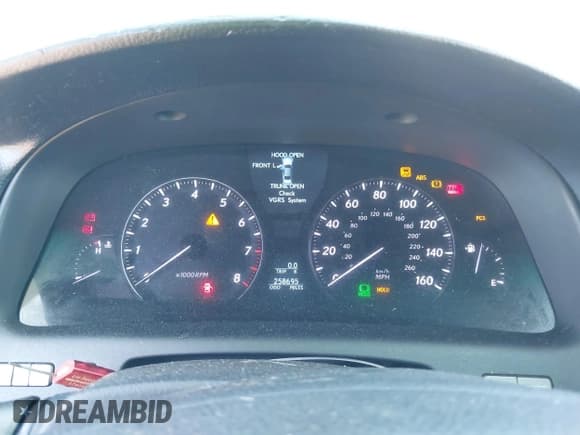 ✅ 2007 Lexus LS 460 L • VIN: JTHGL46F075000827 • Lot: 41776605. Listed on IAAI with 258,695 mi. Free auction sales archive from the USA and detailed vehicle history report at DreamBid. Image 7.