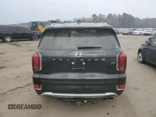 2022 Hyundai Palisade Limited z VIN KM8R5DHE3NU389423, wystawiony jako Copart lot #43124853 z przebiegiem 23 830 mil mil oraz . Historia ofert i sprzedaży dostępna na DreamBid. Obrazek 6.