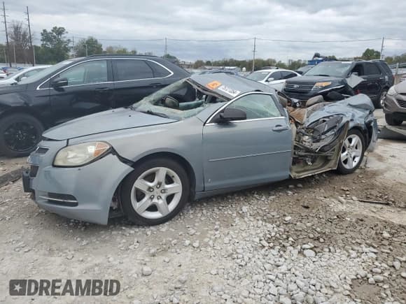 ✅ 2009 Chevrolet Malibu 1LS • VIN: 1G1ZG57B39F221943 • Lot: 75727354. Listed on Copart with Not provided. Free auction sales archive from the USA and detailed vehicle history report at DreamBid. Image 1.