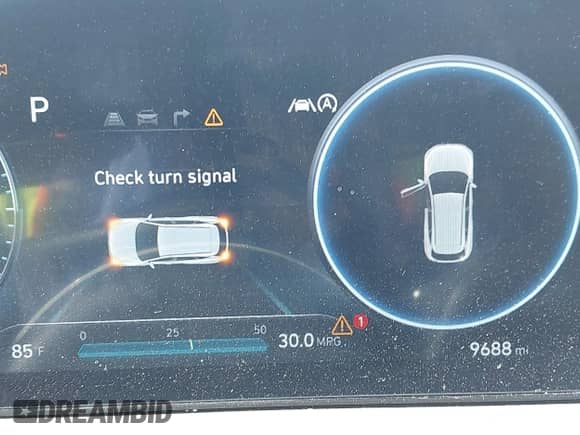 2024 Hyundai Tucson Limited with VIN 5NMJE3DE7RH401636, listed as a IAAI auction lot 43006616 with 9,688 mi miles and . Bid and sale history available at DreamBid. Image 16.