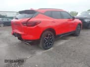 ✅ 2023 Chevrolet Blazer RS • VIN: 3GNKBKRS8PS155103 • Lot: 42231530. Listed on IAAI with 21,751 mi. Free auction sales archive from the USA and detailed vehicle history report at DreamBid. Image 4.