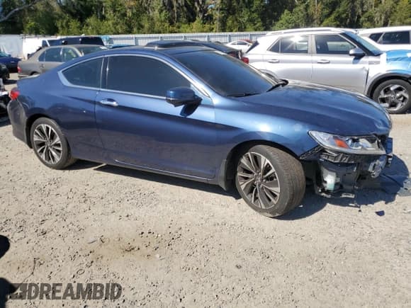 ✅ 2016 Honda Accord EX-L • VIN: 1HGCT1B83GA009617 • Лот: 91036625. Опубликован ранее на Copart с пробегом 97 013 миль. Бесплатный доступ к архиву аукционных продаж из США и подробный отчёт об истории автомобиля на DreamBid. Изображение 4.