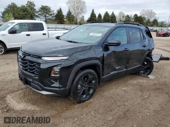 2025 Chevrolet Equinox AWD LT с VIN 3GNAXPEG5SL113664, выставлен на аукционе Copart как лот 54532675 с пробегом 9 937 миль миль и Списание • Salvage title. История ставок и продаж доступна на DreamBid. Изображение 1.