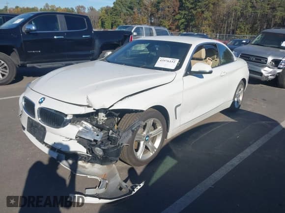 ✅ 2015 BMW 4 Series 428i • VIN: WBA3V7C54FP771749 • Лот: 43576152. Опубликован ранее на IAAI с пробегом 77 838 миль. Бесплатный доступ к архиву аукционных продаж из США и подробный отчёт об истории автомобиля на DreamBid. Изображение 2.