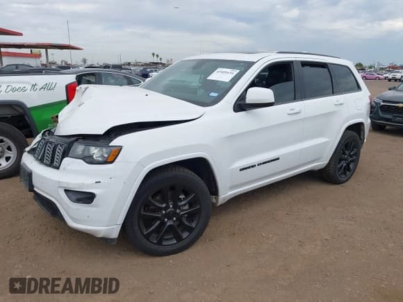 ✅ 2020 Jeep Grand Cherokee Altitude • VIN: 1C4RJEAG8LC113775 • Lot: 43409434. Listed on IAAI with 150,353 mi. Free auction sales archive from the USA and detailed vehicle history report at DreamBid. Image 2.