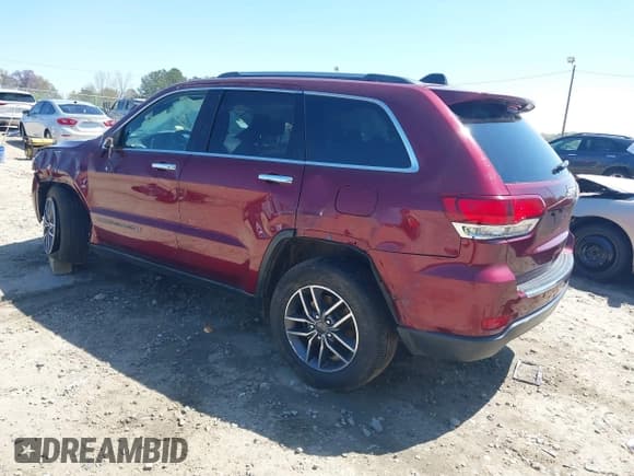 ✅ 2020 Jeep Grand Cherokee Limited • VIN: 1C4RJEBG9LC265689 • Lot: 41892332. Listed on IAAI with 94,664 mi. Free auction sales archive from the USA and detailed vehicle history report at DreamBid. Image 3.