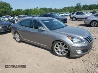 2011 Hyundai Equus Ultimate с VIN KMHGH4JF3BU033387, выставлен на аукционе Copart как лот 62457085 с пробегом 78 646 миль миль и Чистый • Clean title. История ставок и продаж доступна на DreamBid. Изображение 4.