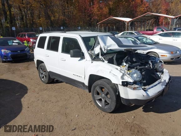 ✅ 2017 Jeep Patriot Sport • VIN: 1C4NJRBB5HD208269 • Lot: 43671028. Listed on IAAI with 103,136 mi. Free auction sales archive from the USA and detailed vehicle history report at DreamBid. Image 1.
