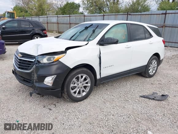 ✅ 2020 Chevrolet Equinox LS • VIN: 2GNAXHEV3L6101958 • Лот: 43456492. Опубликован ранее на IAAI с пробегом 77 285 миль. Бесплатный доступ к архиву аукционных продаж из США и подробный отчёт об истории автомобиля на DreamBid. Изображение 2.