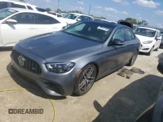 ✅ 2022 Mercedes-Benz E 53 AMG • VIN: W1KZF6BB0NB007152 • Лот: 75137784. Опубликован ранее на Copart с пробегом Не указан. Бесплатный доступ к архиву аукционных продаж из США и подробный отчёт об истории автомобиля на DreamBid. Изображение 1.