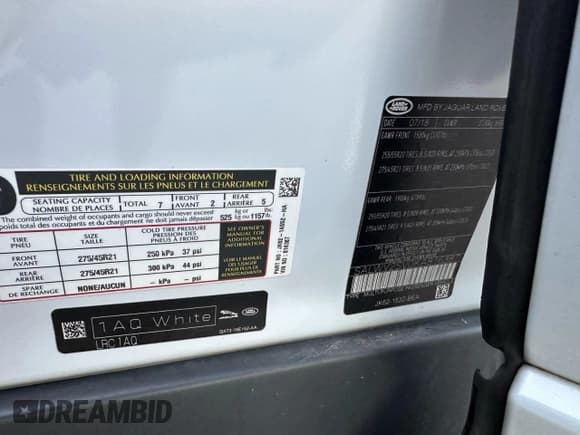 ✅ 2019 Land Rover Range Rover Sport HSE Dynamic • VIN: SALWV2SV0KA816387 • Lot: 82137195. Listed on Copart with 127,944 mi. Free auction sales archive from the USA and detailed vehicle history report at DreamBid. Image 10.