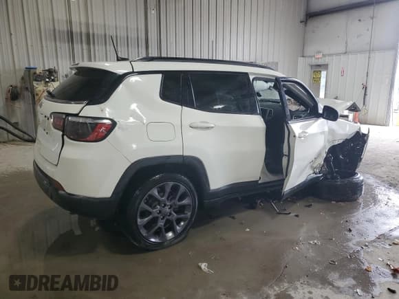 ✅ 2021 Jeep Compass 80th Anniversary • VIN: 3C4NJDEBXMT537049 • Lot: 93045425. Listed on Copart with Not provided. Free auction sales archive from the USA and detailed vehicle history report at DreamBid. Image 3.