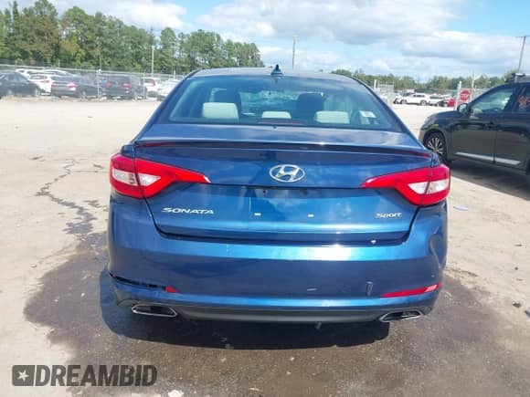 2016 Hyundai Sonata Sport with VIN 5NPE34AF8GH260361, listed as a IAAI auction lot 43336466 with 113,179 mi miles and . Bid and sale history available at DreamBid. Image 16.