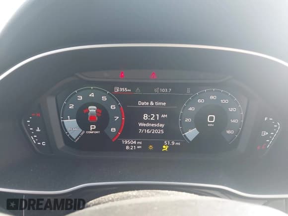 ✅ 2023 Audi Q3 Premium • VIN: WA1AUCF3XP1121872 • Lot: 42717879. Listed on IAAI with 19,504 mi. Free auction sales archive from the USA and detailed vehicle history report at DreamBid. Image 7.