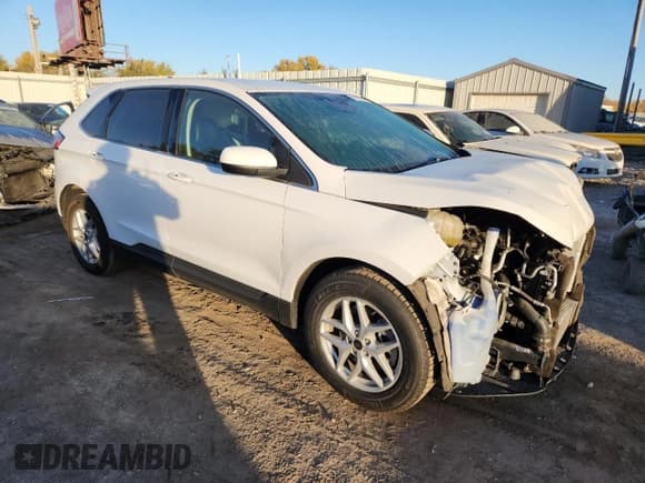 ✅ 2023 Ford Edge SEL • VIN: 2FMPK4J99PBA25173 • Lot: 91123095. Listed on Copart with 59,189 mi. Free auction sales archive from the USA and detailed vehicle history report at DreamBid. Image 4.
