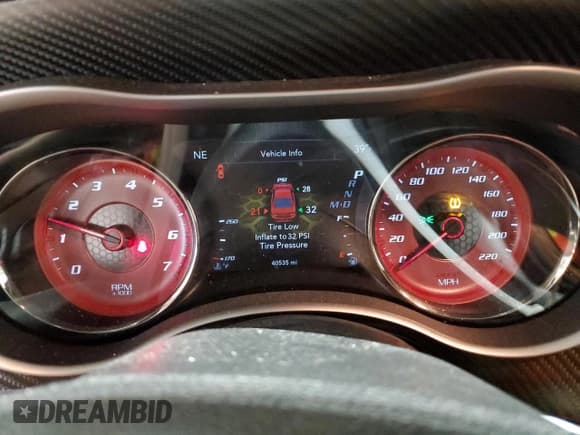 ✅ 2021 Dodge Charger SRT Hellcat Redeye Widebody • VIN: 2C3CDXL99MH539419 • Lot: 47857405. Wystawiony na Copart z przebiegiem 40 535 mil. Bezpłatny archiwum sprzedaży aukcyjnych z USA i szczegółowy raport historii pojazdu na DreamBid. Zdjęcie 9.