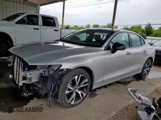 ✅ 2025 Volvo S60 Core • VIN: 7JRL12FJ9SG366590 • Lot: 60230175. Listed on Copart with 19,523 mi. Free auction sales archive from the USA and detailed vehicle history report at DreamBid. Image 1.