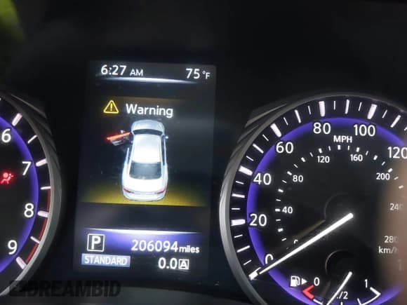 ✅ 2014 Infiniti Q50 Premium • VIN: JN1BV7AP4EM671267 • Lot: 42296272. Listed on IAAI with 206,094 mi. Free auction sales archive from the USA and detailed vehicle history report at DreamBid. Image 7.