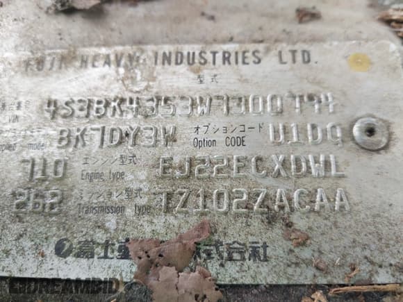 ✅ 1998 Subaru Legacy L • VIN: 4S3BK4353W7300794 • Lot: 42205793. Wystawiony na IAAI z przebiegiem 227 539 mil. Bezpłatny archiwum sprzedaży aukcyjnych z USA i szczegółowy raport historii pojazdu na DreamBid. Zdjęcie 9.