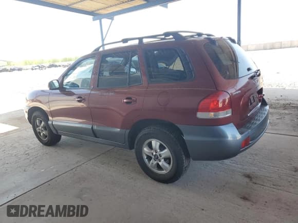 ✅ 2005 Hyundai Santa Fe GLS • VIN: KM8SC13E35U863724 • Lot: 53817535. Listed on Copart with 74,935 mi. Free auction sales archive from the USA and detailed vehicle history report at DreamBid. Image 2.