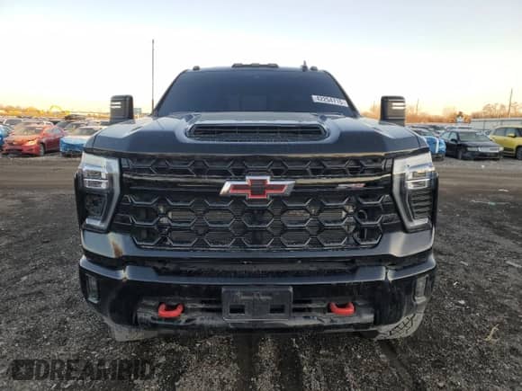 2024 Chevrolet Silverado 2500HD ZR2 с VIN 1GC4YYEY9RF296296, выставлен на аукционе Copart как лот 42254715 с пробегом 10 408 миль миль и Списание • Salvage title. История ставок и продаж доступна на DreamBid. Изображение 5.