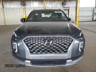 2022 Hyundai Palisade Calligraphy с VIN KM8R7DHEXNU340729, выставлен на аукционе Copart как лот 69020634 с пробегом 49 421 миль миль и Списание • Salvage title. История ставок и продаж доступна на DreamBid. Изображение 5.