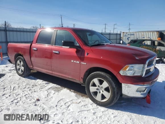 ✅ 2010 Dodge 1500 SLT • VIN: 1D7RV1CTXAS128634 • Lot: 45377295. Wystawiony na Copart z przebiegiem 126 530 mil. Bezpłatny archiwum sprzedaży aukcyjnych z USA i szczegółowy raport historii pojazdu na DreamBid. Zdjęcie 4.
