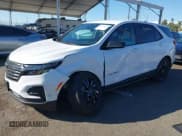 ✅ 2023 Chevrolet Equinox LS • VIN: 3GNAXHEG0PL242070 • Lot: 43473056. Listed on IAAI with 16,418 mi. Free auction sales archive from the USA and detailed vehicle history report at DreamBid. Image 2.