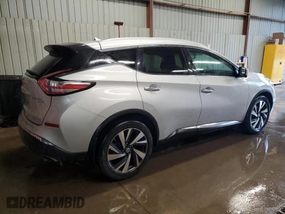 ✅ 2015 Nissan Murano SL • VIN: 5N1AZ2MH6FN267575 • Lot: 81393745. Listed on Copart with 192,518 mi. Free auction sales archive from the USA and detailed vehicle history report at DreamBid. Image 3.