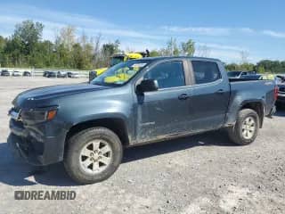 2018 Chevrolet Colorado 4WD Work Truck with VIN 1GCGTBEN4J1213020, listed as a Copart auction lot 70734045 with 148,540 mi miles and Salvage title. Bid and sale history available at DreamBid. Image 1.