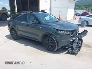 2022 Kia Sorento X-Line S z VIN 5XYRLDLC7NG148434, wystawiony jako IAAI lot #42958663 z przebiegiem 34 462 mil mil oraz . Historia ofert i sprzedaży dostępna na DreamBid. Obrazek 1.