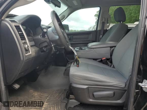 2014 Ram 1500 Tradesman with VIN 1C6RR7KT4ES267285, listed as a Copart auction lot 57248955 with 140,450 mi miles and Salvage title. Bid and sale history available at DreamBid. Image 7.