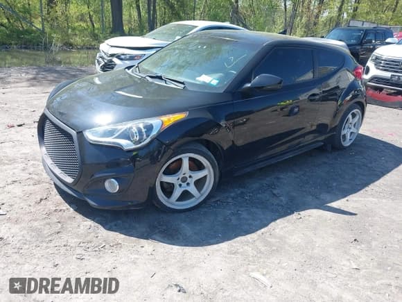 ✅ 2014 Hyundai Veloster Turbo • VIN: KMHTC6AE9EU182746 • Lot: 42234958. Wystawiony na IAAI z przebiegiem 58 767 mil. Bezpłatny archiwum sprzedaży aukcyjnych z USA i szczegółowy raport historii pojazdu na DreamBid. Zdjęcie 2.