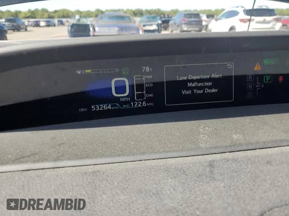 2020 Toyota Prius Limited с VIN JTDKARFP4L3135614, выставлен на аукционе Copart как лот 80301715 с пробегом 53 264 миль миль и Списание • Salvage title. История ставок и продаж доступна на DreamBid. Изображение 9.