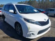 ✅ 2015 Toyota Sienna SE • VIN: 5TDXK3DC4FS658148 • Lot: 41601341. Listed on IAAI with 110,329 mi. Free auction sales archive from the USA and detailed vehicle history report at DreamBid. Image 1.