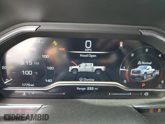 ✅ 2025 GMC Sierra 1500 AT4X • VIN: 3GTUUFE81SG204697 • Лот: 59916795. Опубликован ранее на Copart с пробегом 1 775 миль. Бесплатный доступ к архиву аукционных продаж из США и подробный отчёт об истории автомобиля на DreamBid. Изображение 9.