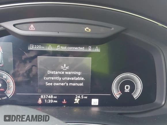 ✅ 2020 Audi Q8 Premium Plus • VIN: WA1EVAF10LD004747 • Lot: 43377853. Wystawiony na IAAI z przebiegiem 83 748 mil. Bezpłatny archiwum sprzedaży aukcyjnych z USA i szczegółowy raport historii pojazdu na DreamBid. Zdjęcie 6.