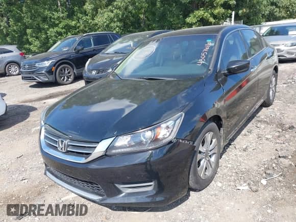 2014 Honda Accord LX with VIN 1HGCR2F35EA258727, listed as a IAAI auction lot 43057616 with 245,791 mi miles and . Bid and sale history available at DreamBid. Image 6.